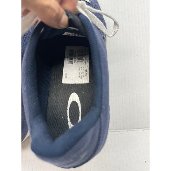 Oakley Canvas Flyer Men's Shoes Size US 10 Universal Blue Preowned GUC - Picture 3 of 5